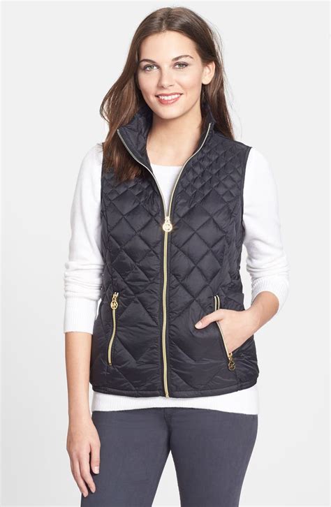 michael kors womens vests